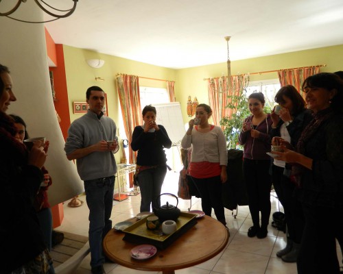 Un cours convivial de Français avec des étrangers